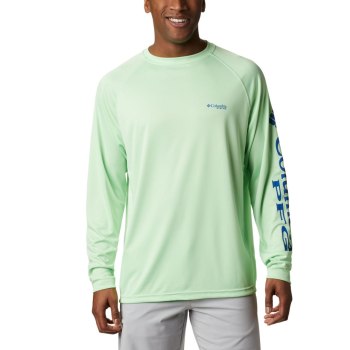 Columbia Muške Majice S Kapuljačom - PFG Terminal Tackle Long Sleeve Plave | WAUC-64257